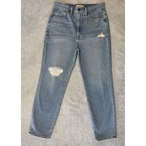 NWOT Madewell‎ The Mom Jeans Light Wash Women's Size 27